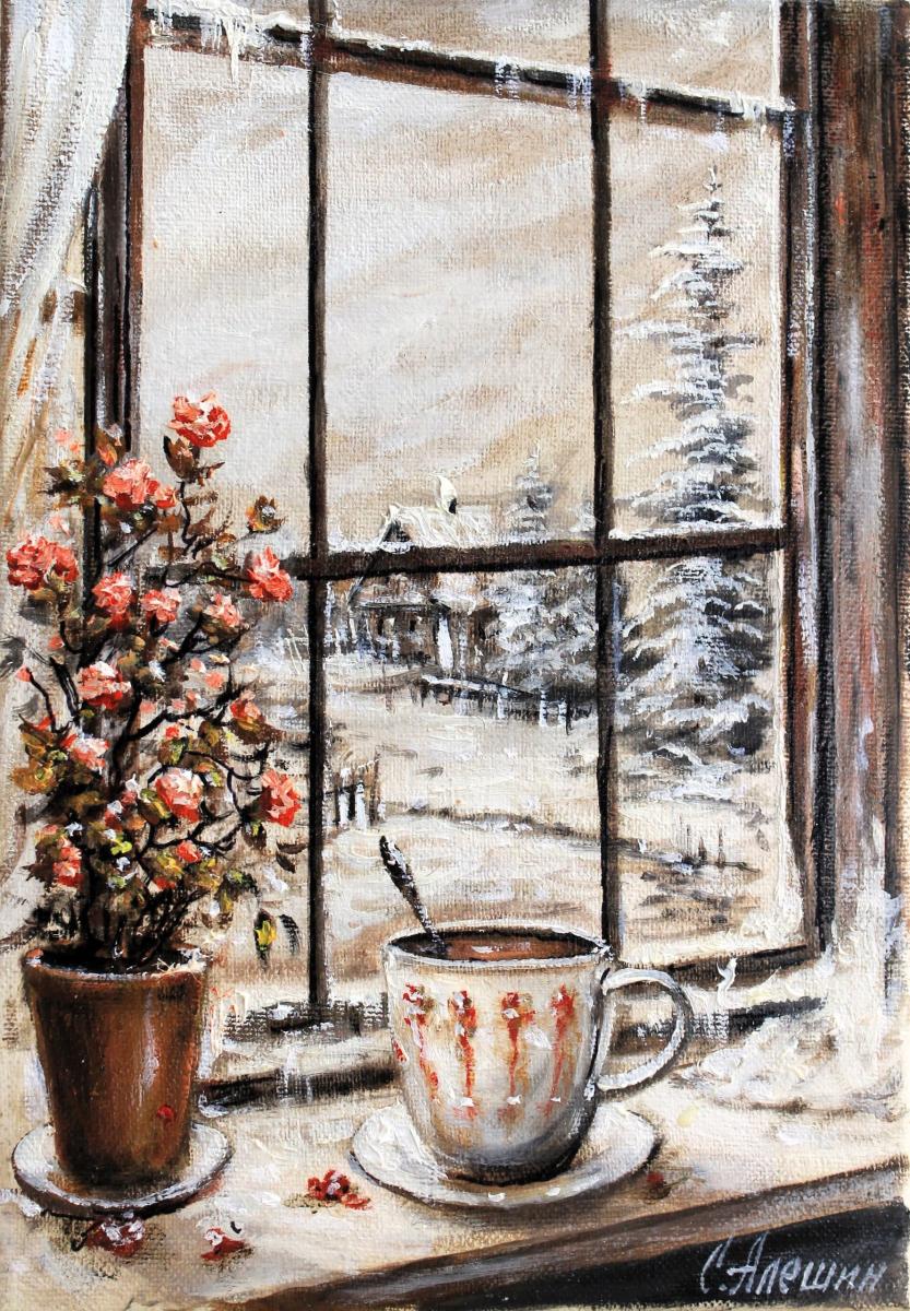 Цветы у окна